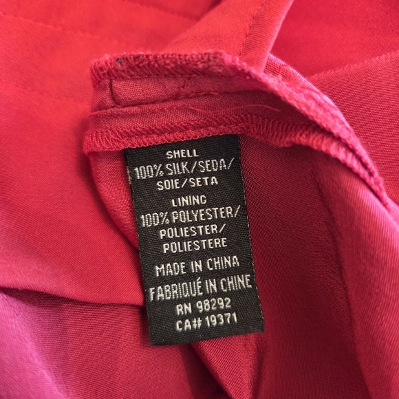 Tibi Silk Crew Neck Colorblock Two Tones Feminine Women's Jumpsuit Size 2 - Picture 16 of 16